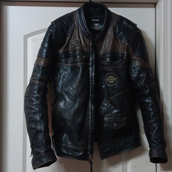 Harley Davidson The Hard Mile Lether Jacket - Picture 1 of 3